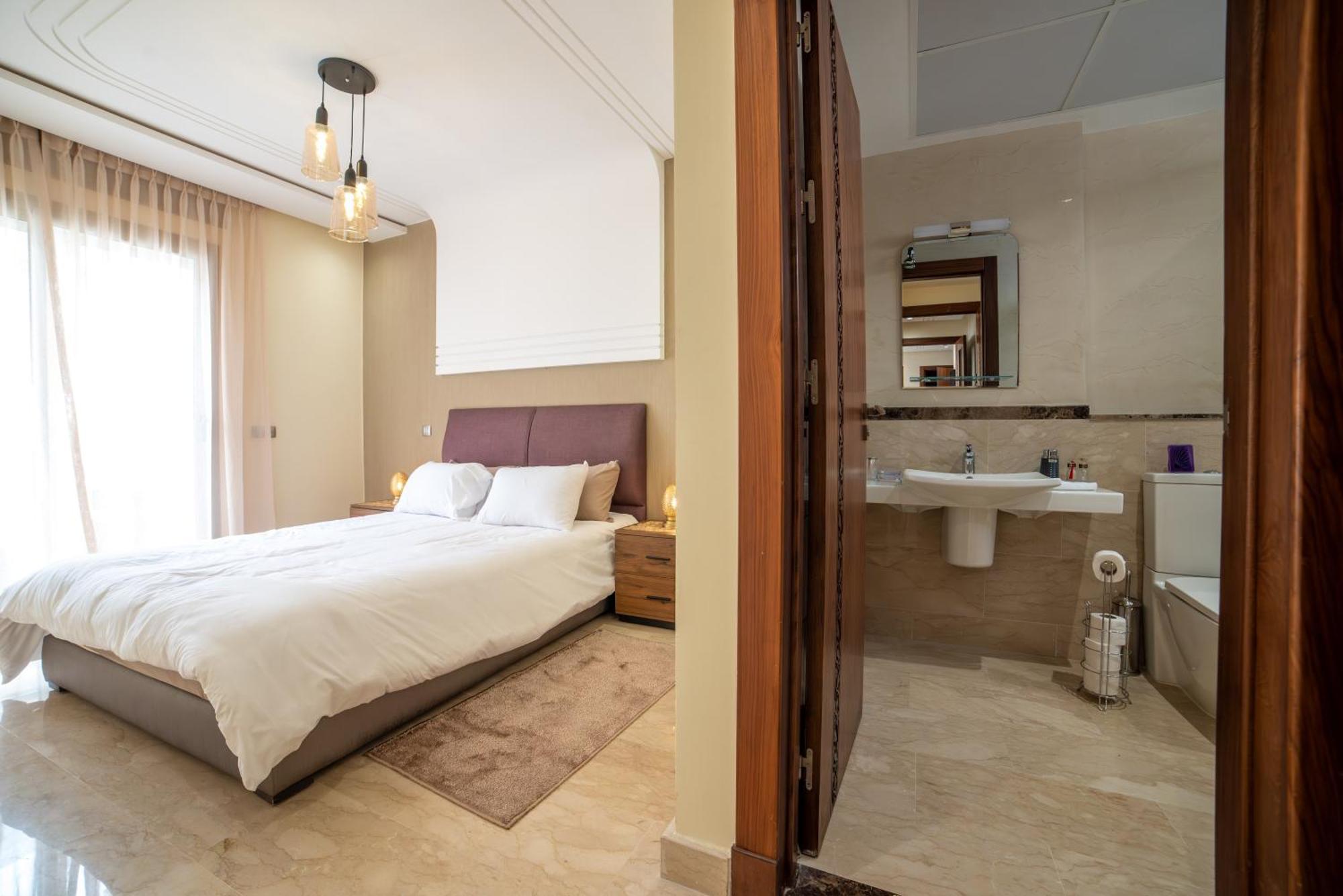 Luxury Seafront Apartment 101Sqm With Wi-Fi And Parking Agadir Exterior photo